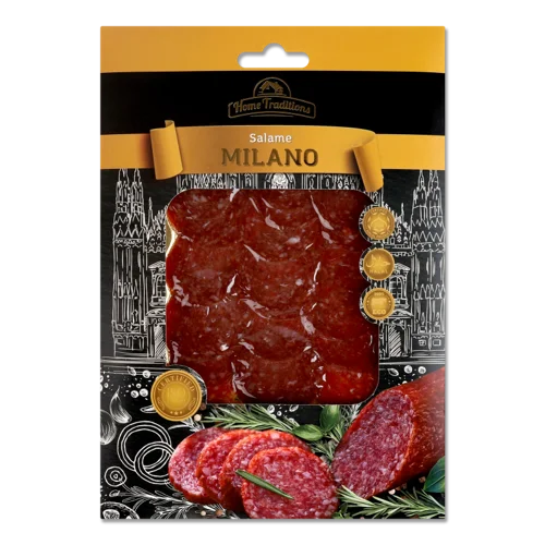 Ковбаса Сиров'ялена Salame Milano Home Traditions, к/у, 65г