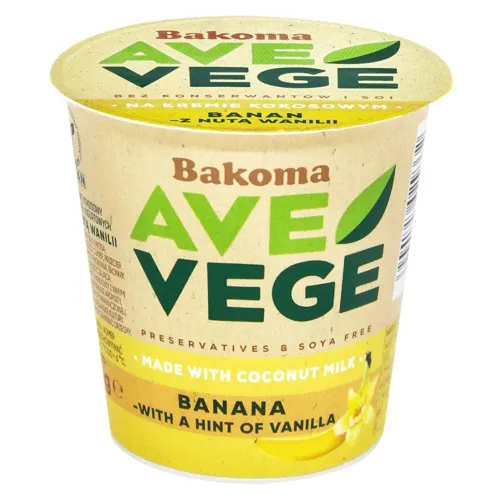 Йогурт Авe Веге Банан 6,1%, 150г
