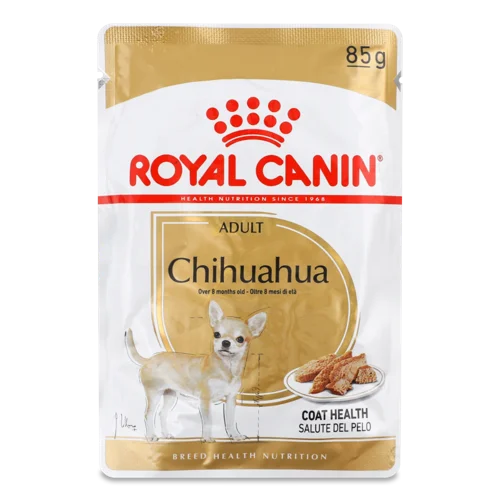 Вологий Повнораціонний Корм для Дорослих Собак Чихуахуа, Паштет Royal Canin, д/п 85г