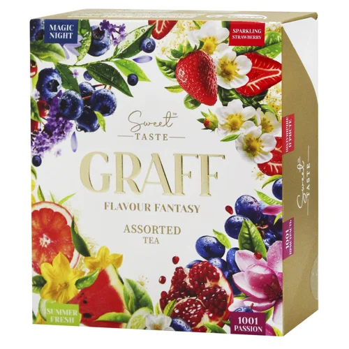 Набір чаю Graff Смакова фантазія 48г 32шт