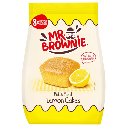 Мафіни Mr Brownie Лимонні тістечка 200г