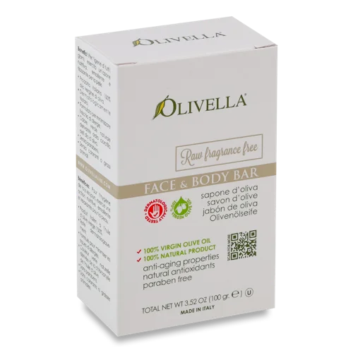 Мило Для Обличчя Та Тіла Для Чутливої Шкіри Olivella 100г