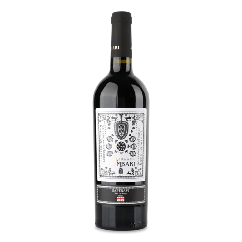 Вино Червоне Сухе Saperavi Ambari, в/ґ, 0.75л, 11-13%