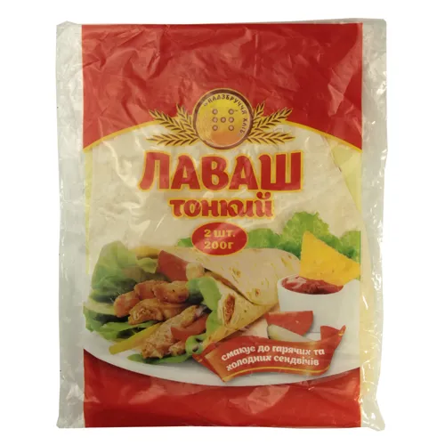 Лаваш тонкий Надзбруччя хліб м/у 200г