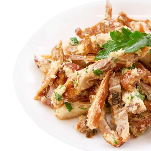 Вушка свинячі копчені з часником