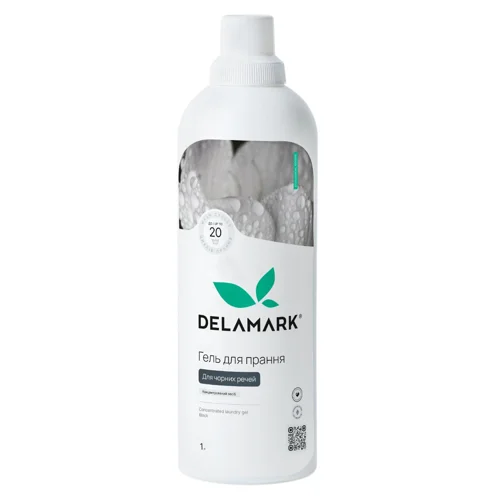 Гель для прання DeLaMark Royal Powder для чорних речей 1л
