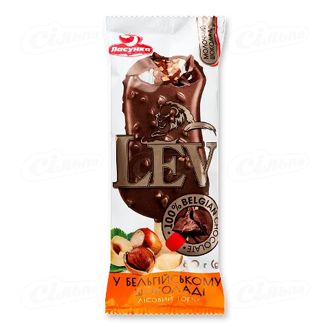 Морозиво Ласунка Лев ескімо фундук 80г