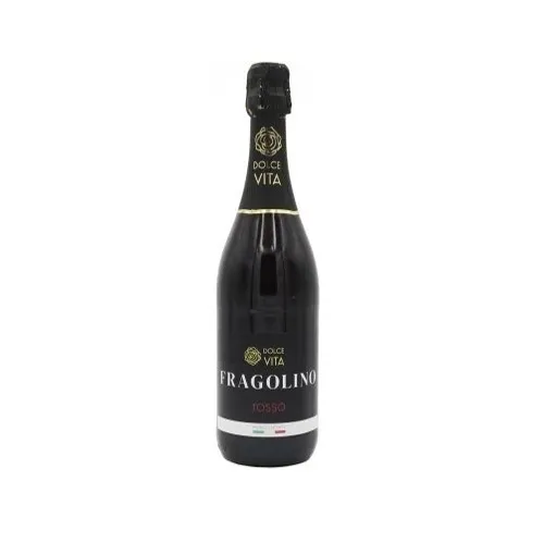 Ігристе вино Dolce Vita Fragolino Rosso, червоне, солодке, 7%, 0,75л