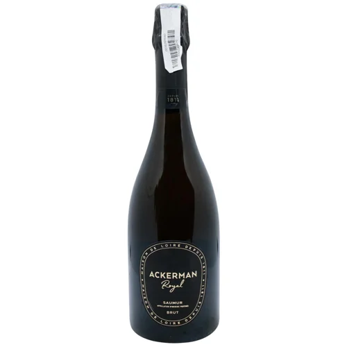 Вино ігристе Ackerman Royal Saumur Brut Millesime біле брют 11,5% 0,75л