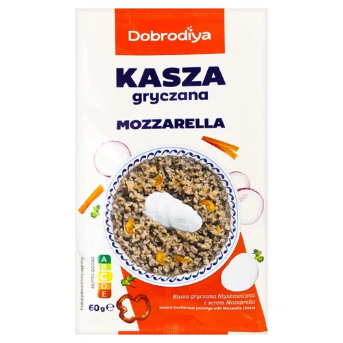 Каша гречана Добродія з сиром Моцарелла 60г