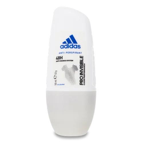 Антиперспірант Жіночий Pro Invisible Adidas, 50 мл