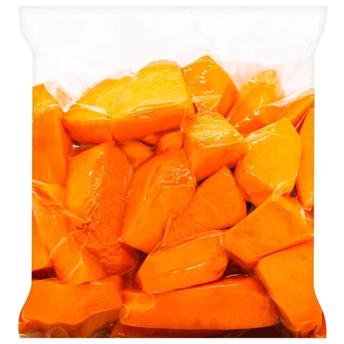 Гарбуз очищений нарізаний скибочками 1кг