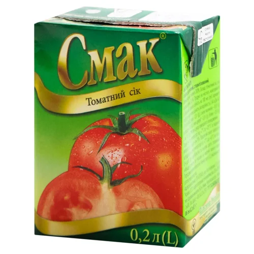 Сік Смак Томатний 200мл