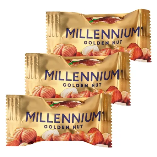Цукерки Millennium Golden Nut цілий горіх