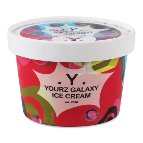 Морозиво сорбет Лайм-Лимон-Кафір, натуральне, в/ґ, 150г