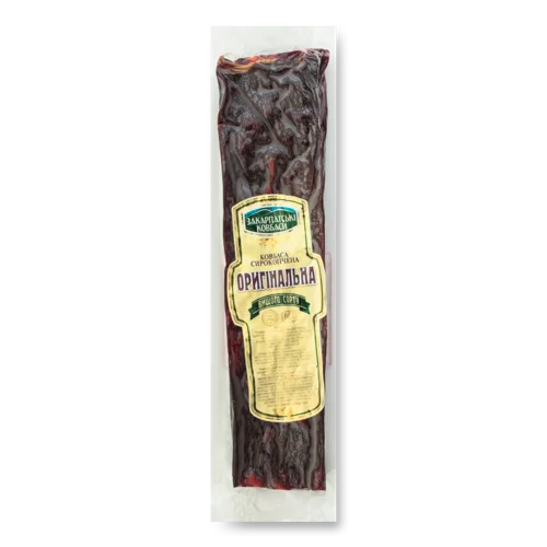 Ковбаса Оригінальна Закарпатські Ковбаси Сирокопчена, кг