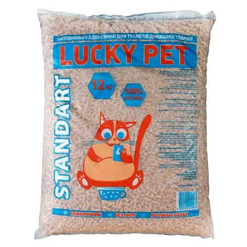 Наповнювач Lucky Pet з деревини 12кг
