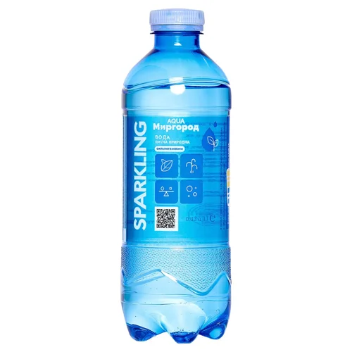 Вода сильногазована Aqua Миргород питна природна 0,33л