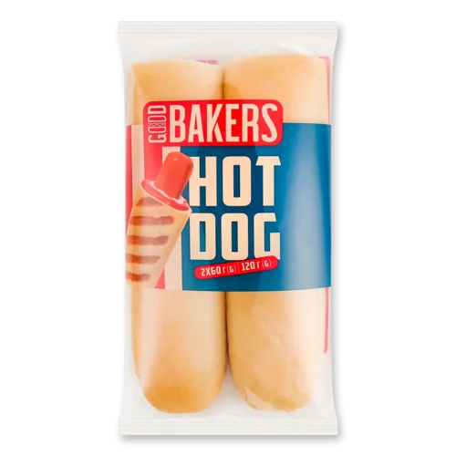 Булочка для французького хот-догу Good Bakers, м/у, 2х60г, в/ґ