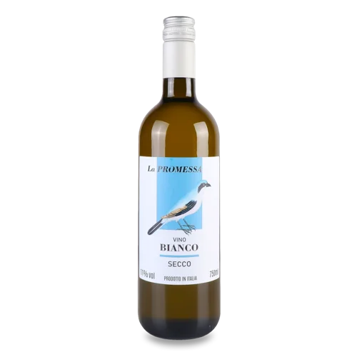 Вино La Promessa Bianco Secco, В/ґ, 0.75л