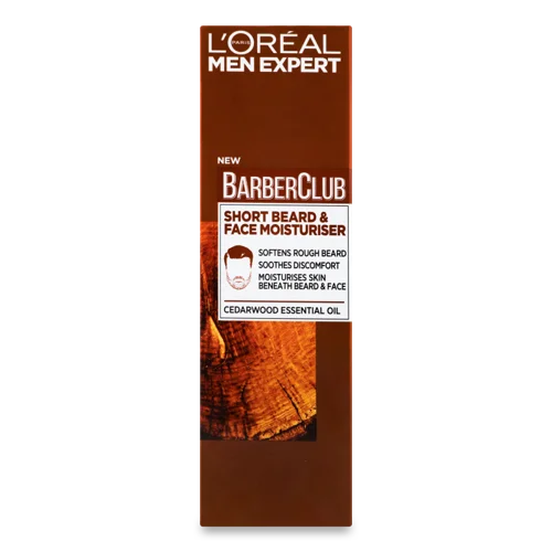Гель для Догляду За Шкірою Обличчя І Щетиною Barber Club Men Expert L'Oreal, 50мл