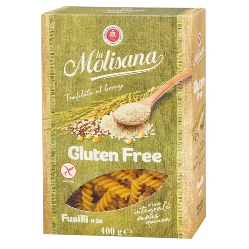 Макарони La Molisana Фузіллі №28 без глютену 400г