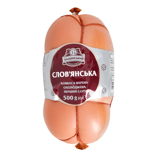 Ковбаса варена Слов'янська Бащинський 500г