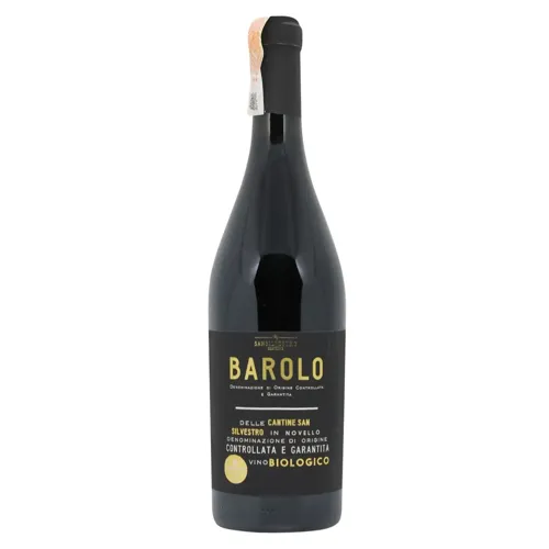 Вино Sansilvestro Barolo Biologico червоне сухе 14,5% 0,75л
