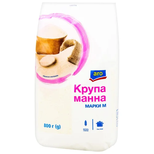 Крупа Aro манна 800г