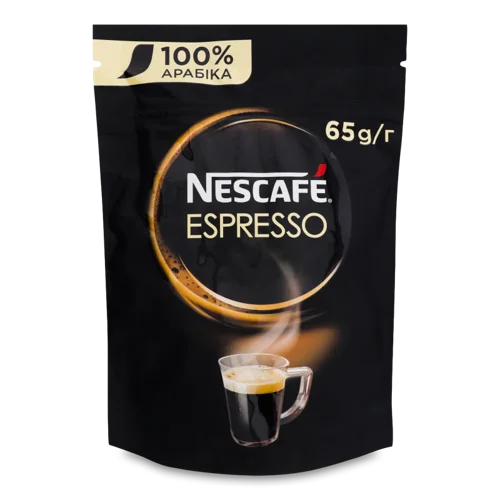 Кава Розчинна Порошкоподібна Espresso Nescafe, н/о, 65г