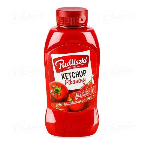 Кетчуп Pudliszki гострий 410г