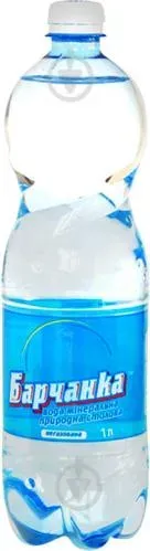 Вода мінеральна Барчанка з газом, 1,5л