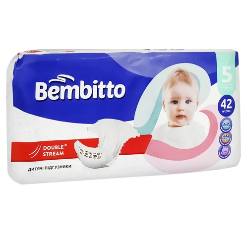 Підгузки Bembitto 5 11-25кг 42шт