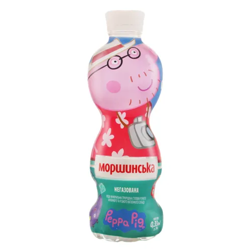 Вода мінеральна негазована Peppa Pig Моршинська 0.33л
