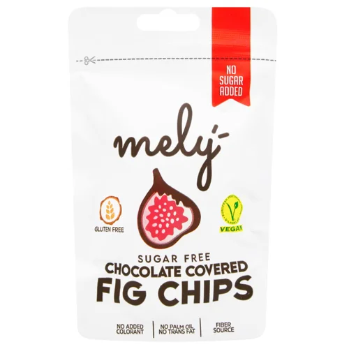 Інжир Mely в чорному шоколаді без цукру 50г