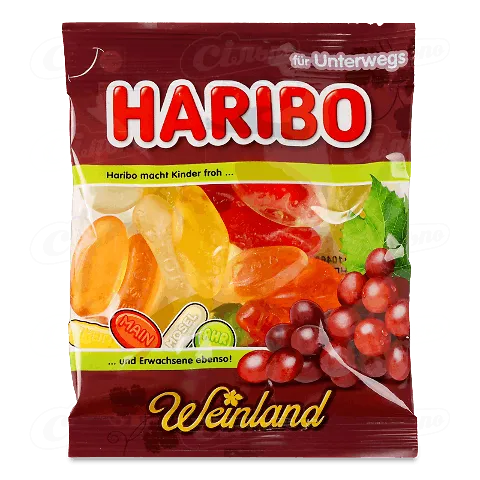 Цукерки Haribo «Долина Вин», 100г