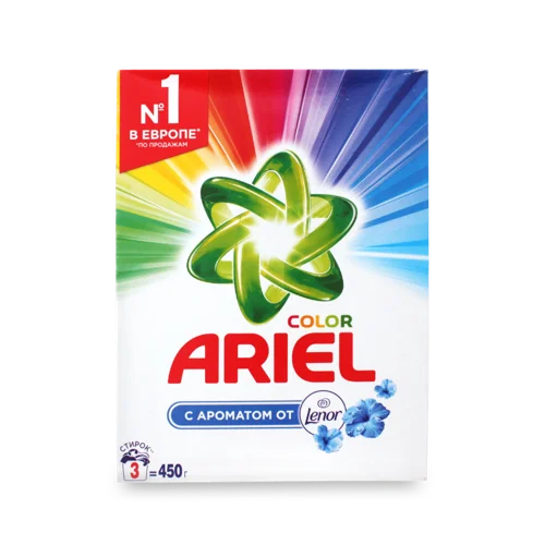 Пральний Порошок з Ароматом Lenor Color Ariel, 450г