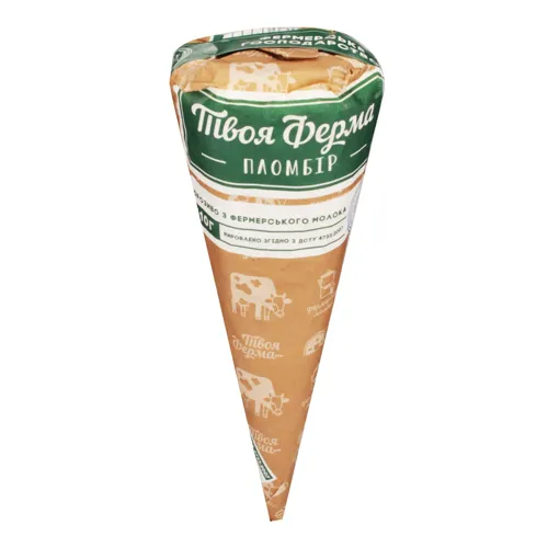 Морозиво пломбір «Твоя Ферма» Три ведмеді 110г