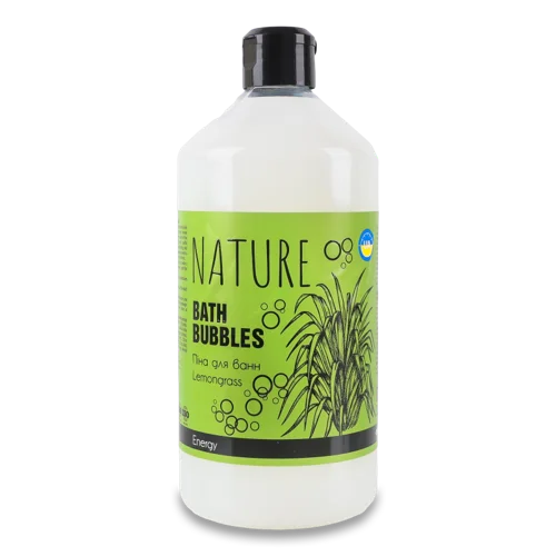 Піна Для Ванн Lemongrass Energy Nature, Натуральна Оболонка, 900мл