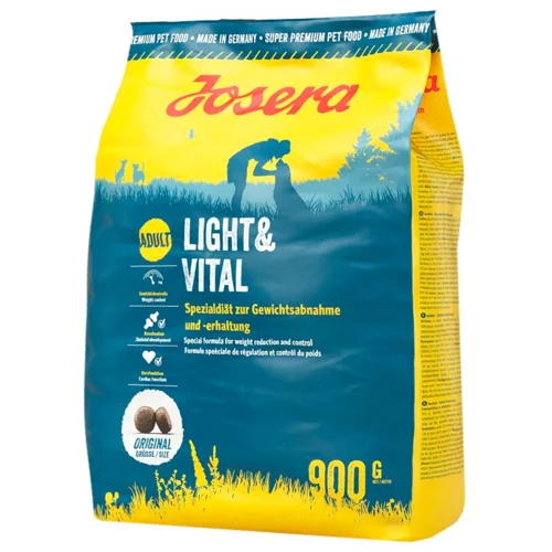Корм сухий Josera Light & Vital з домашньою птицею для собак дієтичний 900г