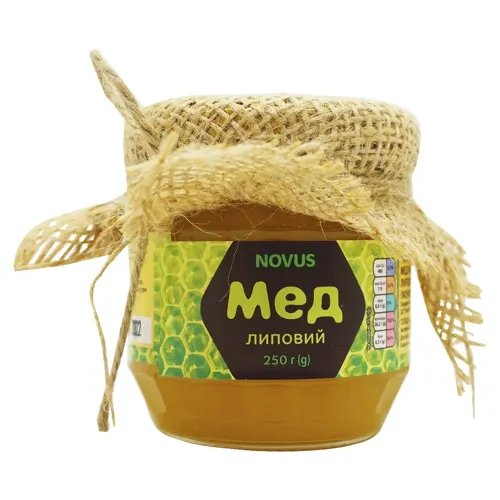 Мед Novus липовий натуральний 250г