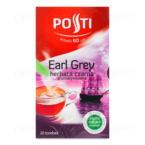 Чай чорний з ароматом бергамота Posti