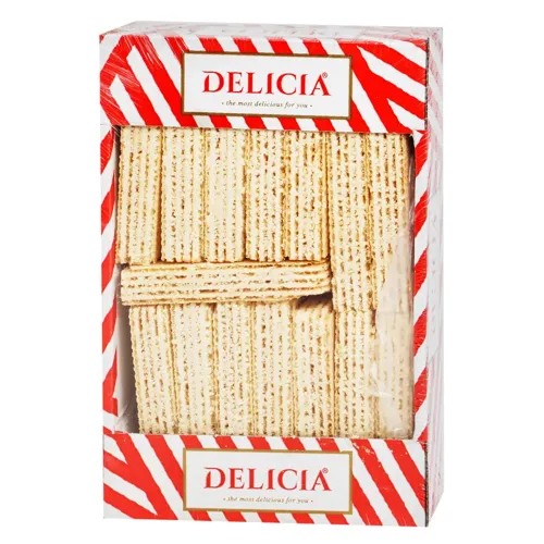 Вафлі Delicia Ритм зі смаком пломбіру 350г