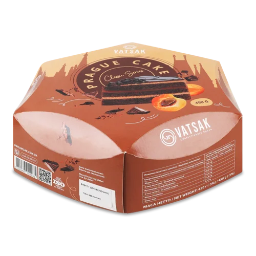 Торт Празький Classic Series В/К, 450г