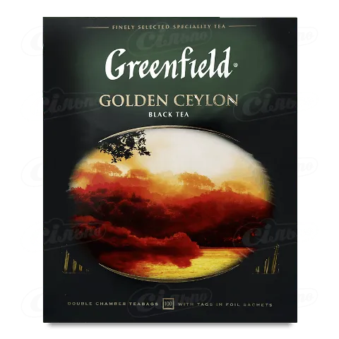 Чай чорний Greenfield Golden Ceylon, 100*2г