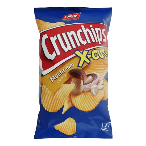 Чіпси картопляні Mashroom X-cut Crunchips Lorenz м/у 75г