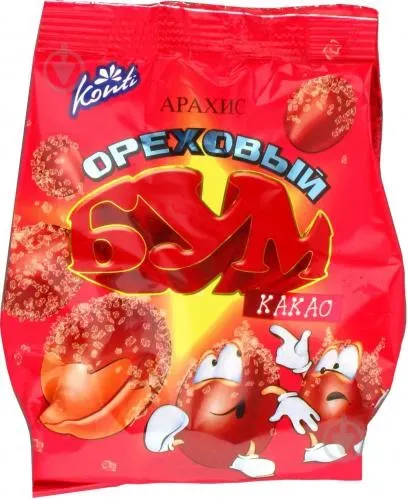 Драже Konti Горіховий бум какао, 70г