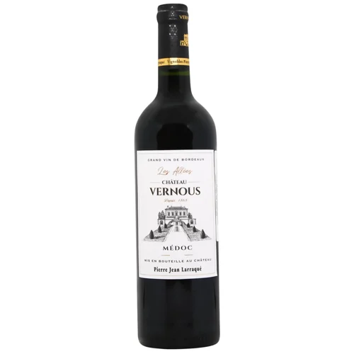 Вино Pierre Jean Larraque Les Allees Du Chaeau Vernous червоне сухе 13% 0,75л