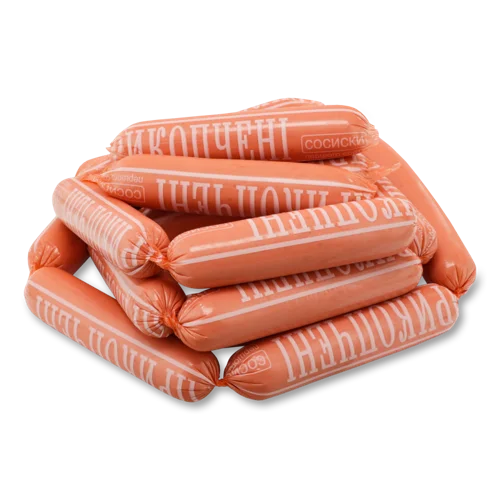 Сосиски Напівкопчені Бердянський М'ясокомбінат, кг