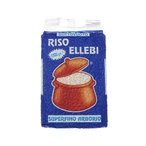 Рис Ellebi шліфований Арборіо вакуум 1кг х6